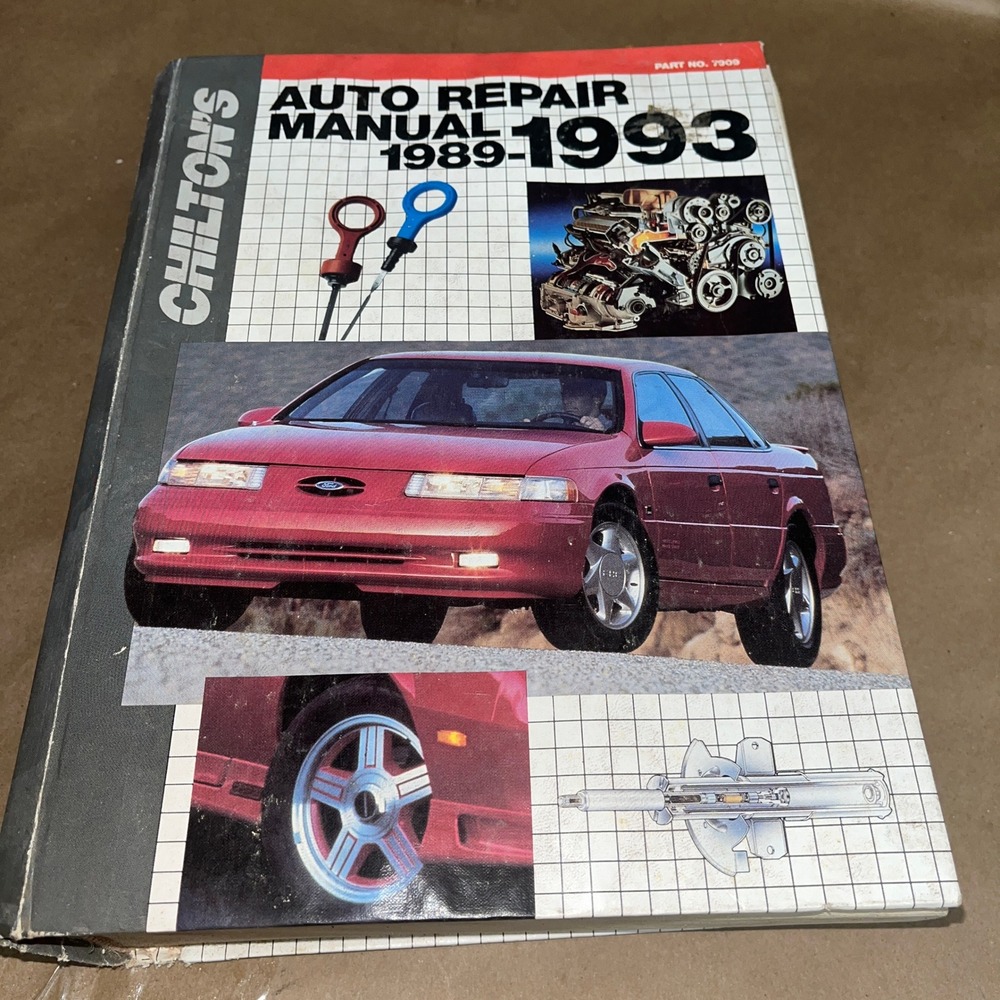 Chiltons Auto Repair Manual 1989-1993 Ford‎ Taurus Mercury Sable